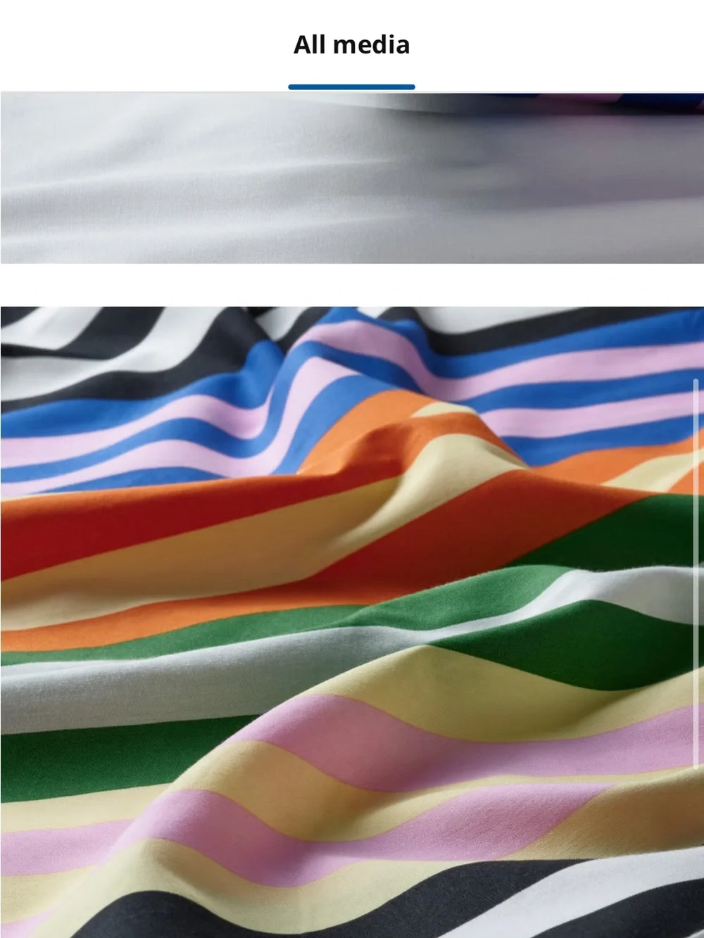 IKEA bright striped
